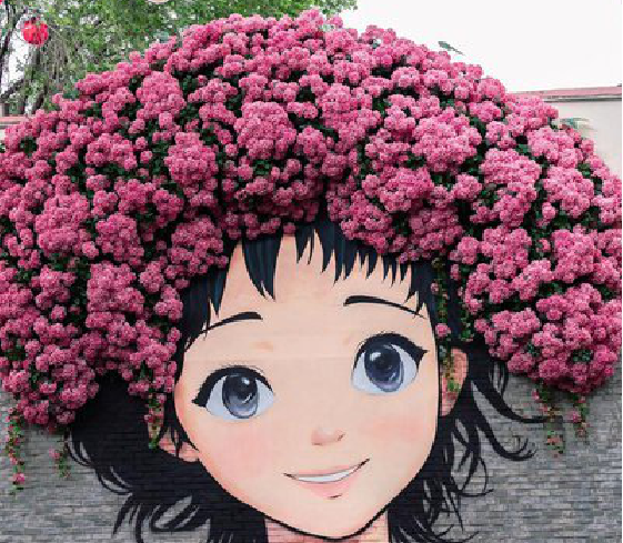 绵阳墙体彩绘-网红墙打卡