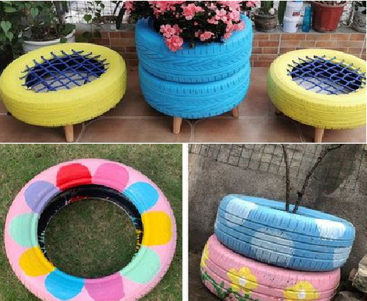 绵阳墙体彩绘-变废为宝