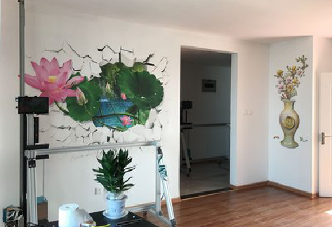 绵阳墙体彩绘相比墙纸的优势。