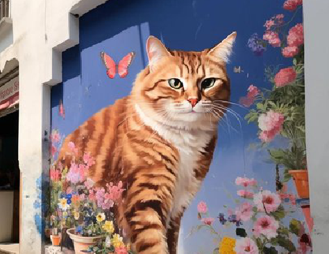 绵阳自己绘制有个性的手绘墙