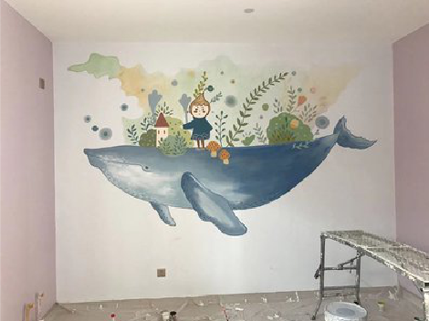 绵阳手绘墙的特点及优势。